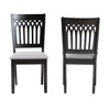 Baxton Studio Genesis Modern Fabric Wood Dining Chair Set - 3 of 4