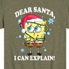 Boys' - SpongeBob SquarePants - Dear Santa Short Sleeve Graphic T-Shirt - 2 of 4