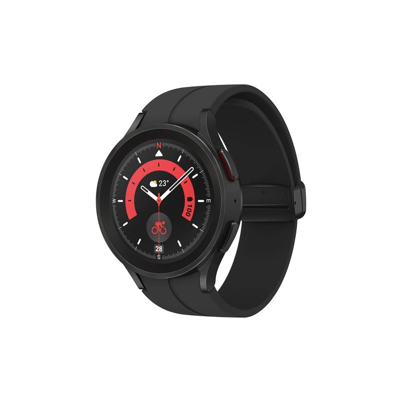 Samsung Galaxy Watch 5 Pro LTE 45mm Smartwatch - Black Titanium, 1 of 13