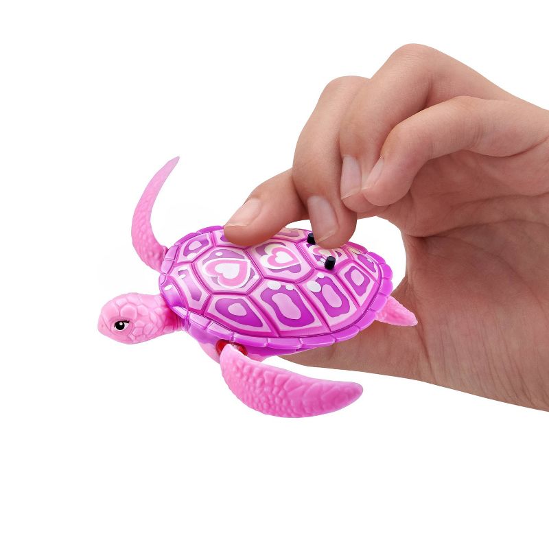Robo Turtle Robotic Swimming Turtle Pet Toy - Pink by ZURU, 4 of 9
