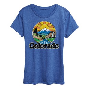 Women's - Instant Message - Groovy Colorado Short Sleeve Graphic T-Shirt - 1 of 4
