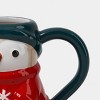 8 fl oz Christmas Earthenware Figural Mini Mug - Wondershop™ - 3 of 3
