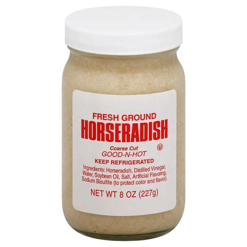 Silver Spring Fresh Ground Coarse Cut Horseradish - 8oz, 1 of 5