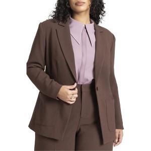ELOQUII The 365 Suit Patch Pocket Blazer - 1 of 4