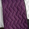 Slickblue Full/Queen Quilt Set, 100% TC Fabric, Vermicelli Quilted Patchwork, Checkered, 3pc - 4 of 4
