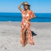 Women's Leopard Print Swim Cover-Up Dress -Cupshe - 3 of 4