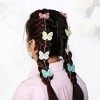 Unique Bargains Women's Rhinestone Long Tassel Hair Clip Chains Multicolored 2 Pcs - 4 of 4