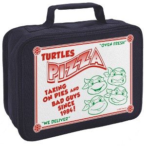Teenage Mutant Ninja Turtles Turtles Pizza Box Insulated Soft Sided Lunch Box - 1 of 4