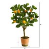Nearly Natural 24-in Lemon Artificial Tree - 2 of 4