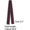 Allegra K Women's Leopard Ribbon Long Narrow Skinny Scarf Hairband Waistband Belt Bag Handle Accessory - 3 of 4