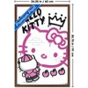 Trends International Hello Kitty: 2016 Graffiti - Street Art Crown Framed Wall Poster Prints - 3 of 4