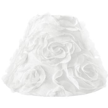 Sweet Jojo Designs Girl Empire Lamp Shade 4in.x7in.x10in. Rose White