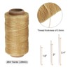 Unique Bargains Wear-Resistant Polyester Embroidery Waxed Thread with Needles - 2 of 4