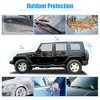 Unique Bargains Car Cover for Jeep Wrangler JK JL 2 Door 2007-2021 Outdoor Waterproof Sun Rain Dust Wind Snow Protection Black Blue - 2 of 4