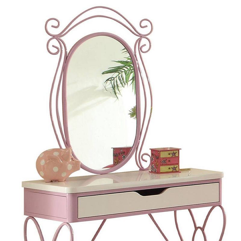 Vanity Set White Purple - Acme Furniture, 6 of 9