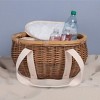 Castaway Insulated Handwoven Picnic Basket Cooler with Lid - 2 of 4