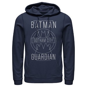 Men's Batman Gotham City Guardian Pull Over Hoodie - 1 of 3