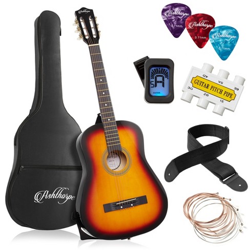 Ashthorpe Beginner Acoustic Guitar, Basic Starter Kit with Gig Bag and Accessories - image 1 of 4