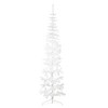 vidaXL Artificial Half Christmas Tree White - 82.7 in - 2 of 4