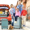 BEAFUP Hardshell Luggage Sets 3 Pieces 20"+28" Luggages and Cosmetic Case Spinner Suitcase with TSA Lock Lightweight - 2 of 4