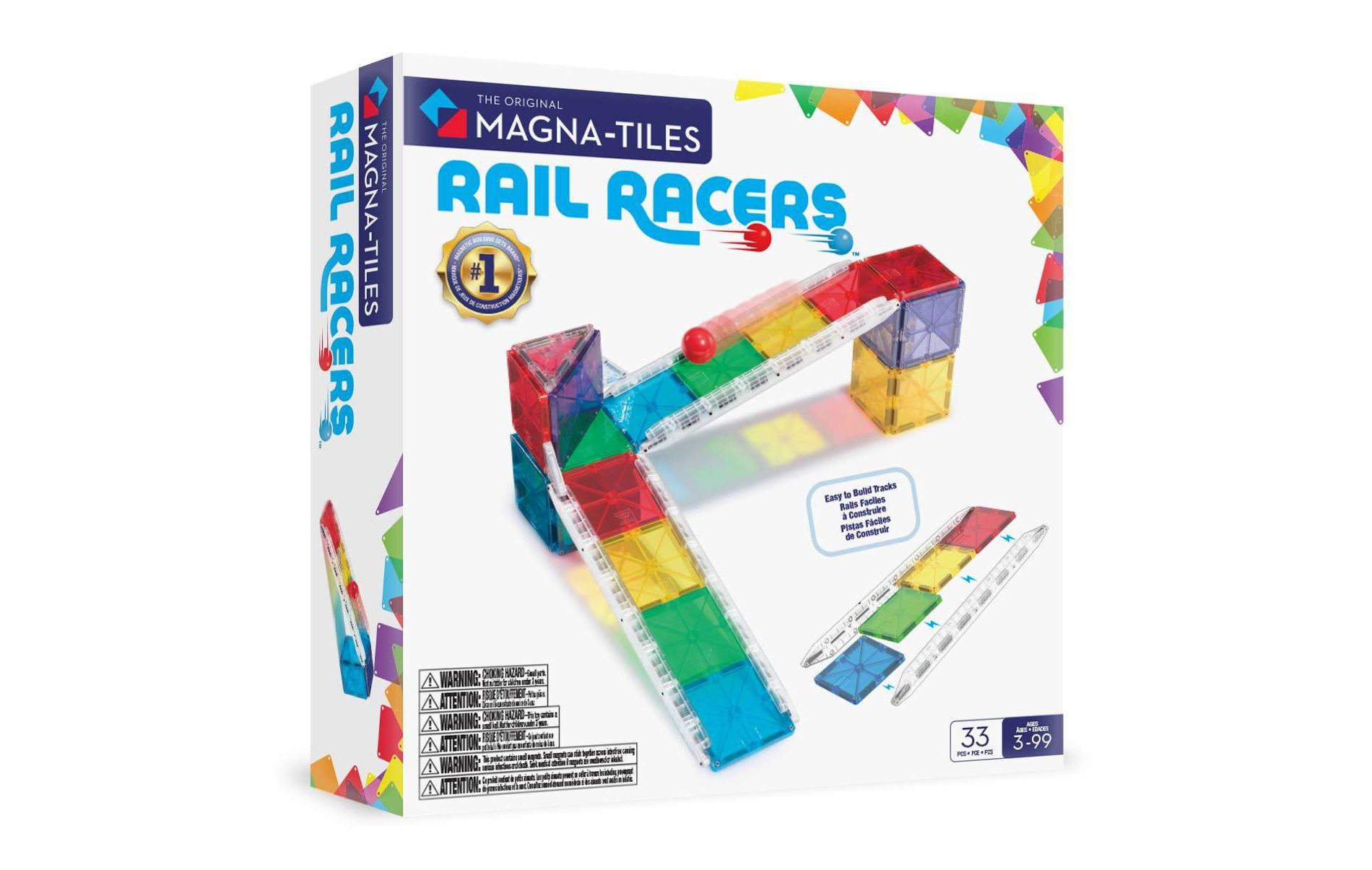 MAGNA-TILES Rail Racers - Small