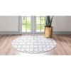 Unique Loom    Matrix Trellis Tile Area Rug - 4 of 4