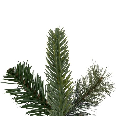 36" Cashmere Pine Artificial Christmas Wreath with Multi-Colored LED Lights