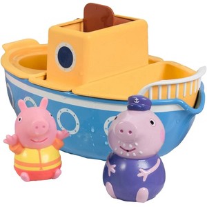 Tomy Peppa Pig Grandpa Pig's Splash & Pour Boat E73414 - 1 of 1