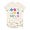 Simply Sage Market S.W.Smiley Stacked Smiley Faces Short Sleeve Tee - 2 of 4