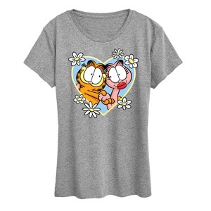 Women's - Garfield - Garfield Arlene Heart Short Sleeve Graphic T-Shirt - 1 of 4