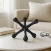 Sagebrook Home Metal Jacks Abstract Sculpture for Room, Bedroom or Office Decor, Aluminum - 3 of 4