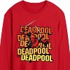 Men's - Marvel - Deadpool Katana Pose Long Sleeve Graphic T-Shirt - 2 of 3