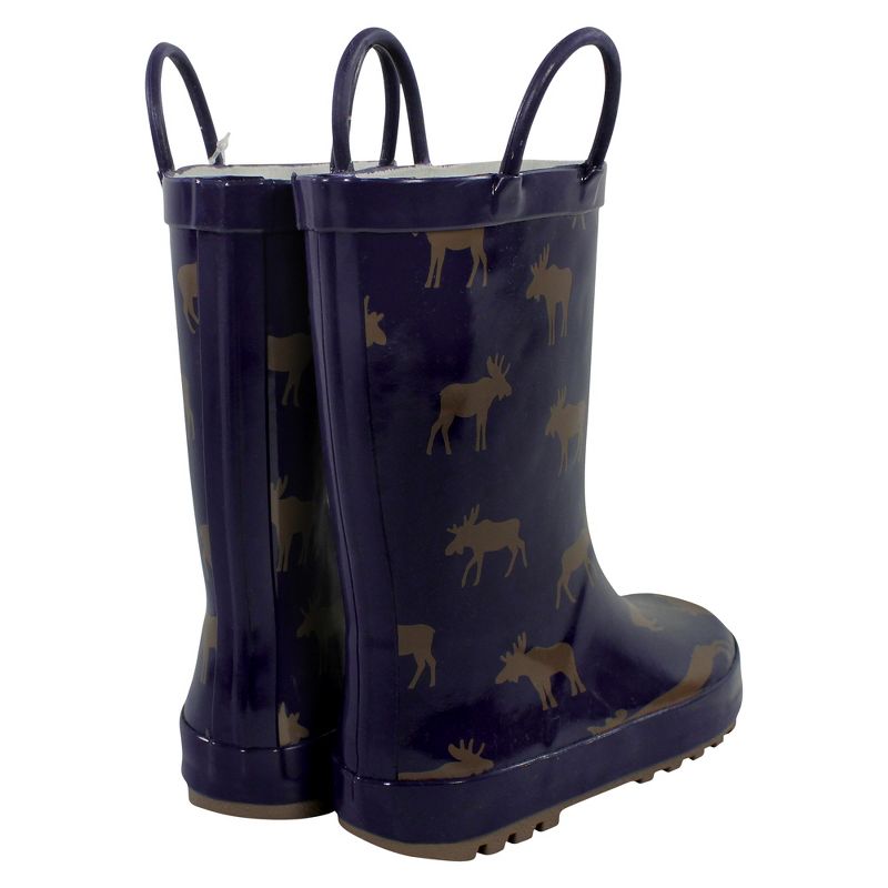 Hudson Baby Rain Boots, Moose, 3 of 5
