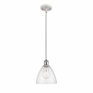 Bristol Glass - 1 Light Mini Pendant In Industrial Style-9.25 Inches Tall and 7.5 Inches Wide - 1 of 1