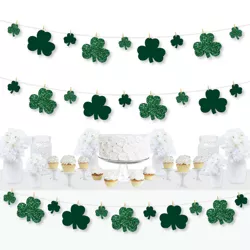 Big Dot of Happiness St. Patrick's Day - Saint Patty's Day Party DIY Decorations - Clothespin Garland Banner - 44 Pieces