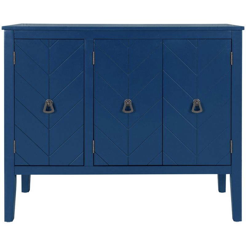 Accent Storage Cabinet with Adjustable Shelf-ModernLuxe, 4 of 14