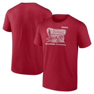 NCAA Oklahoma Sooners Men's Core Cotton T-Shirt - 1 of 3