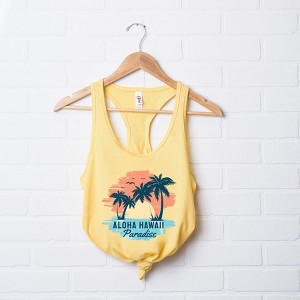 Simply Sage Market Women's Aloha Hawaii Racerback Tank - 1 of 2