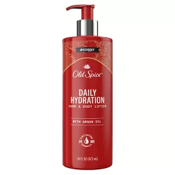 Old Spice Men's Lotion Daily Hydration - Swagger with Argon Oil - 16 fl oz