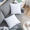 Peace Nest 2-pack Feather Throw Pillow Inserts Ultrasonic Quilting, Gray,  18x18 : Target