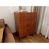 Okak 6-Drawer Dresser Golden Handles and Steel Legs, Spacious Large Drawers, Stylish Storage Chest for Home Organization - 3 of 4