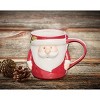 C&f Home 16oz Santa Cute Christmas Mug : Target