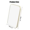Unique Bargains Foldable Makeup Mirror Dressing Desk Bedroom Travel Portable Mirror for Girl Women - 4 of 4