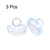Unique Bargains Rubber Clear Hanging Ring Bathtub Kitchen Drain Stopper 3 Pcs - 3 of 4
