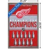 Trends International NHL Detroit Red Wings - Champions 23 Framed Wall Poster Prints - 3 of 4