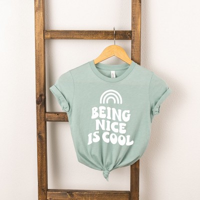 The Juniper Shop Being Nice Is Cool Girls' Short Sleeve Tee