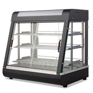 Winado 26 in. 1200-Watt 3-Tiers Commercial Food Warmer Display Buffet Server in Black - 1 of 4