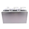 Slickblue Countertop Sauce Dispenser, Easy Pump with Rotating Nozzle, 2L to 10L Options, Stainless Steel, Silver - 2 of 4