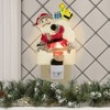 Northlight 6.25" Santa in Chimney Frosted Christmas Night Light - image 2 of 4