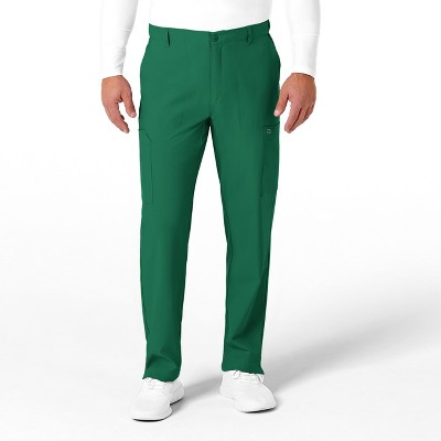 Wink W123 Men's Flat Front Cargo Scrub Pant